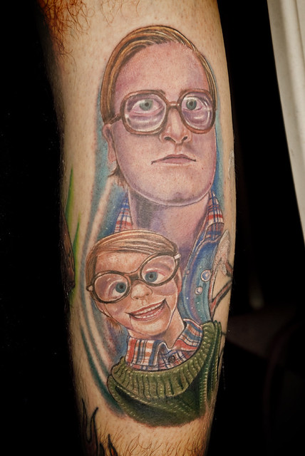 Bubbles and Conky tattoo from Trailer Park Boys by Donald Purvis