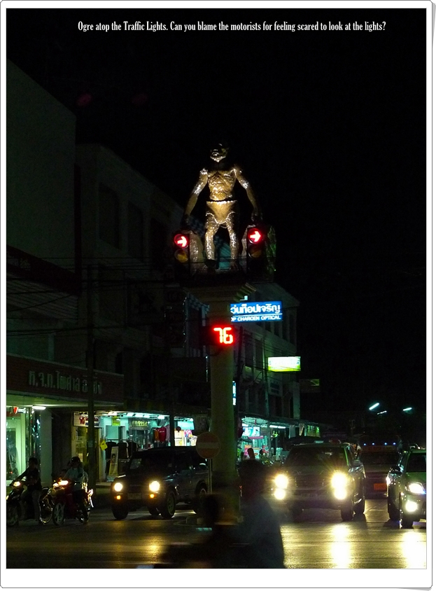 Krabi Town Ogre Traffic Lights
