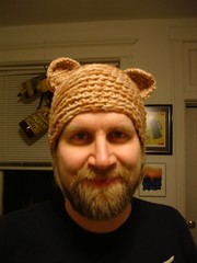 Fuzzy in Bear Hat