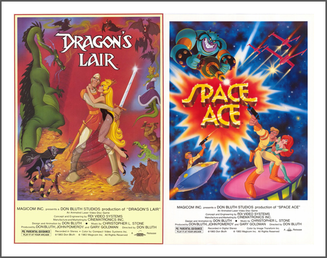 Dragon's Lair - Space Ace posters