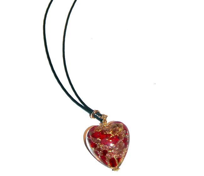 Murano Heart Pendant