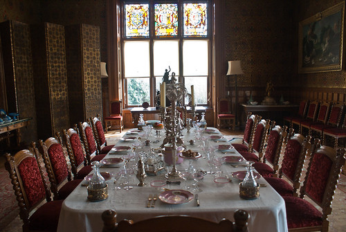 Dining room at Charlecote Park