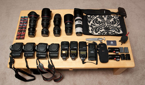 My camera equipment