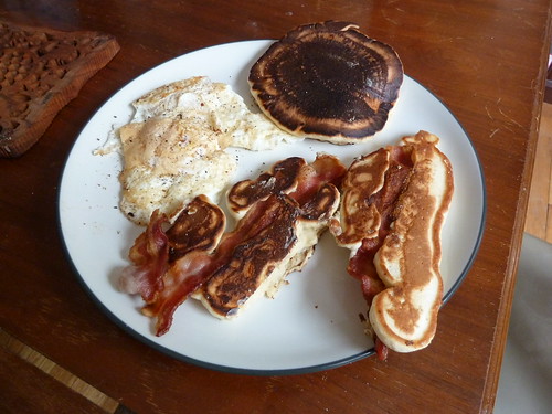 Bacon Strip Pancakes