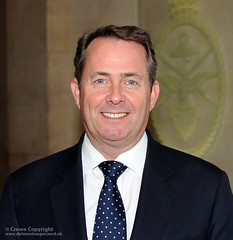 The Secretary of State for Defence Dr Liam Fox MP