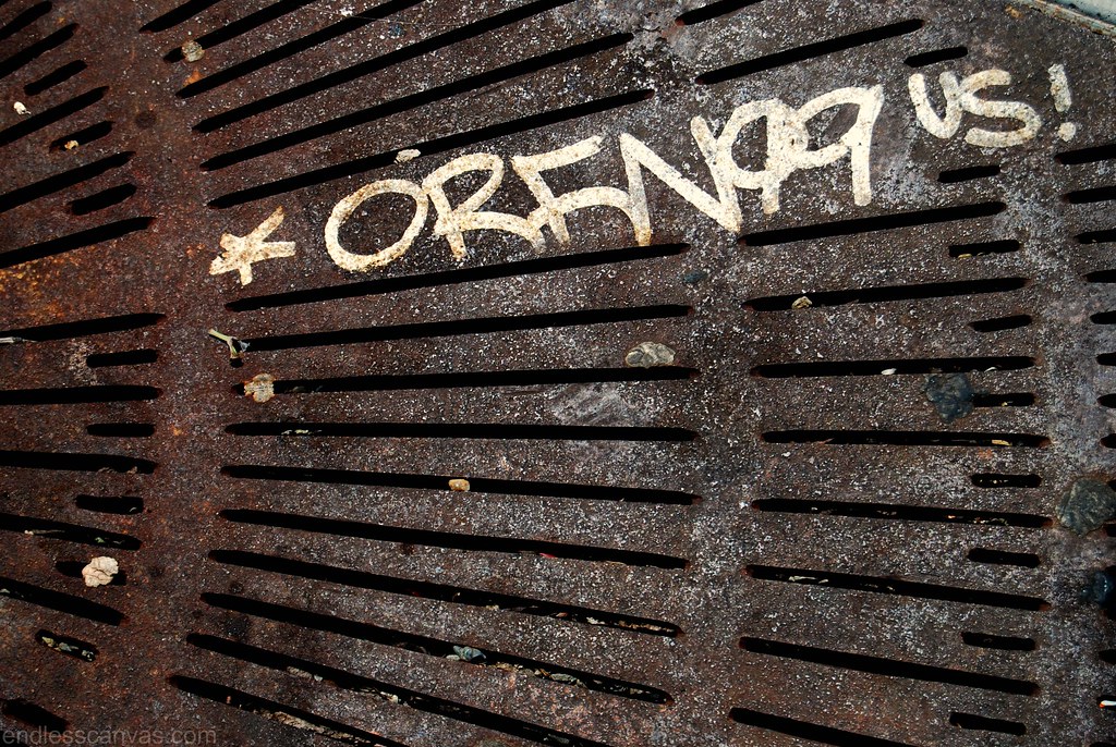 ORFN Graffiti from 1999. 