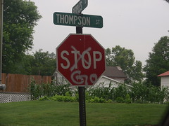 stop go sign