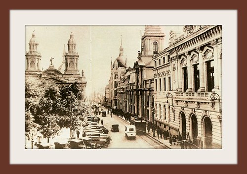 La plaza de Armas y la calle catedral