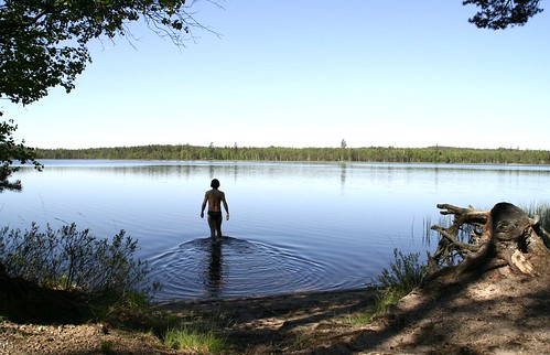 Swimming in Småland