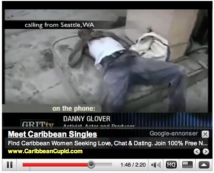 Inapproriate Google ads - Haiti disaster 03