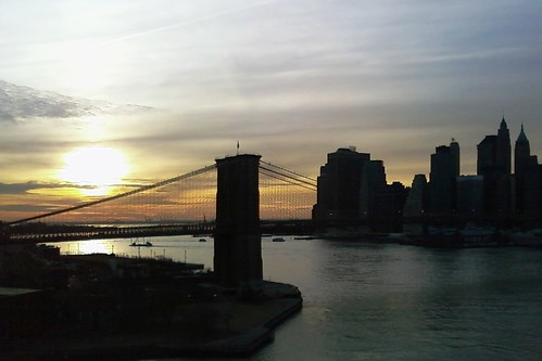 Brooklyn Bridge viewed from Manhattan Bridge
