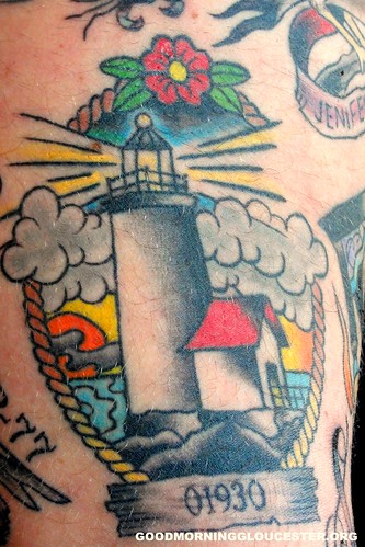  Fishermen Tattoo Series- Brian Eastman Lighthouse 01930 Tattoo 