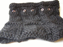 knitted Owl Cowl