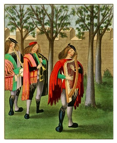 010-Juglares 1480-Dresses and decorations of the Middle Ages 1843- Henry Shaw