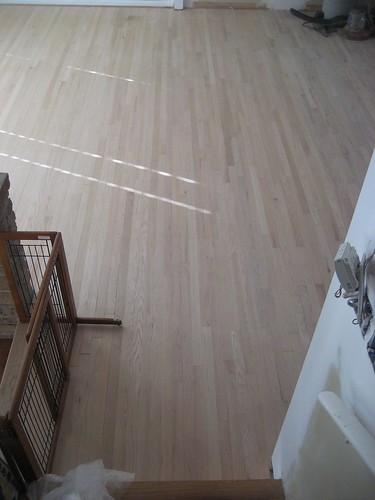 Behold! Noncrooked wood floors!