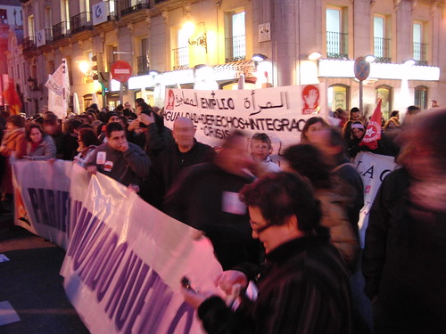 manifestación día de la mujer 2010