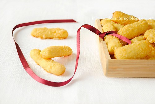 Bastoncini di Patate e Formaggio-Cheese and Potato 
Sticks