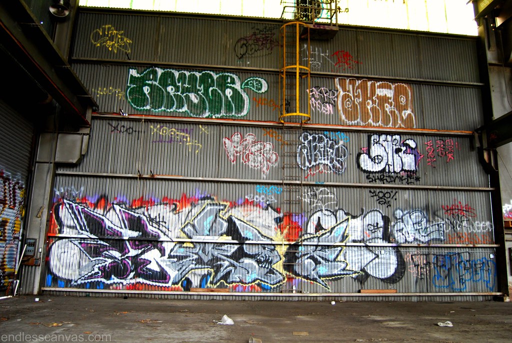 Pemex, Rayer, Shrink 42, Jeans Graffiti in Alameda California. 