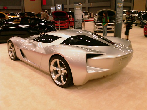Corvette Stingray Concept Car Interior. Corvette Stingray Concept Rear