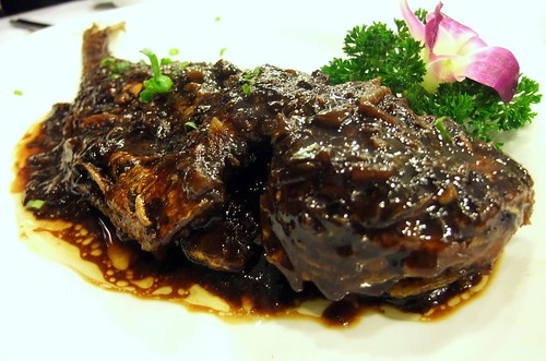 Deep Fried Huang Yue in Black Bean Sauce