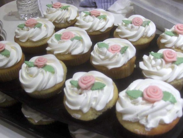 rosette cupcakes