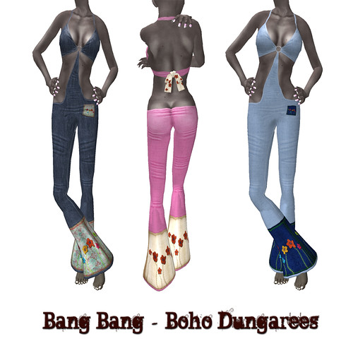 Bang-Bang - Boho Dungarees