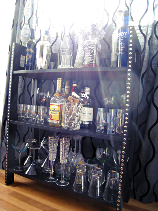 diy bar repleto de mini + home mini-bar + bebida + exibição estantes DIY para barrar