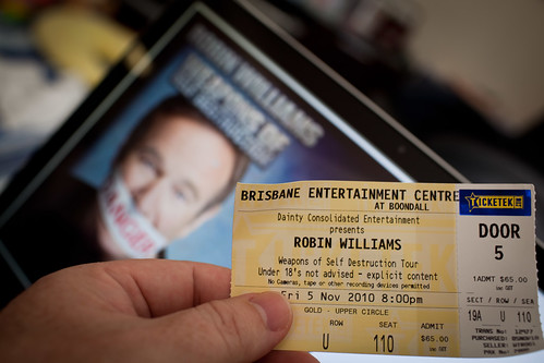 Robin Williams tickets!