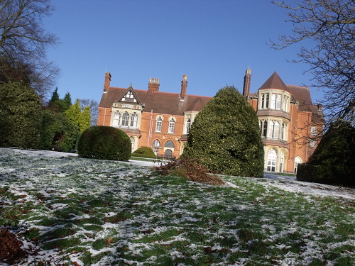 Highbury Hall in the snow by Ell Brown on flickr   (click for original)
