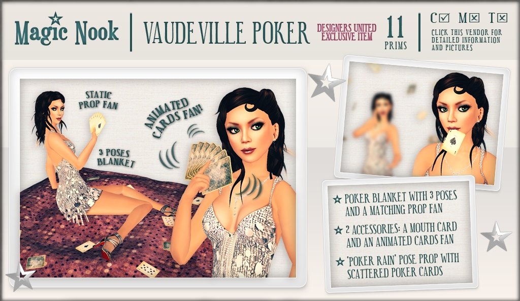 [MAGIC NOOK] Vaudeville Poker DU<3