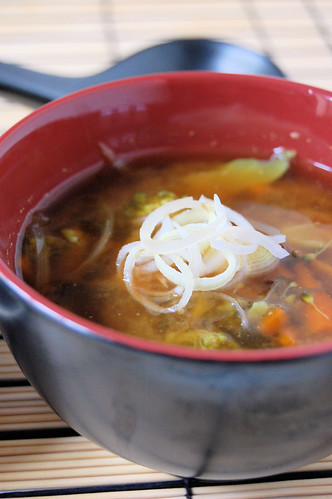 winter miso soup