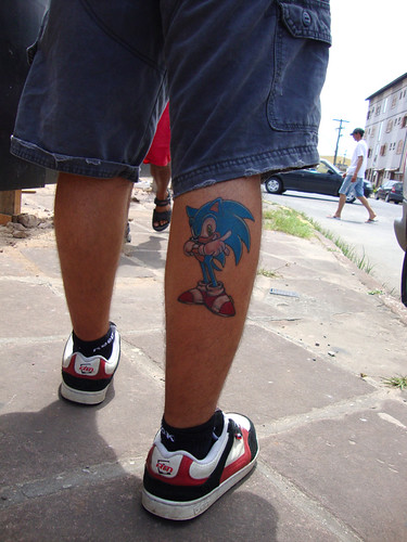 Sonic tattoo | Flickr - Photo Sharing!