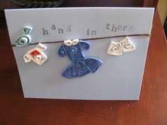 Quilled Laundry Line Card
