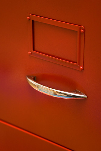Filing Cabinet - Red!