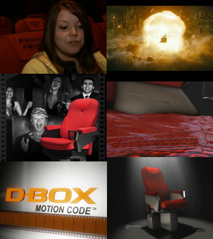 D-BOX 映画館に 動く座席 動画！ ワーナーマイカル が国内初導入
