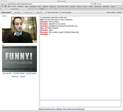 funny chatroulette. Funny Chatroulette brings the