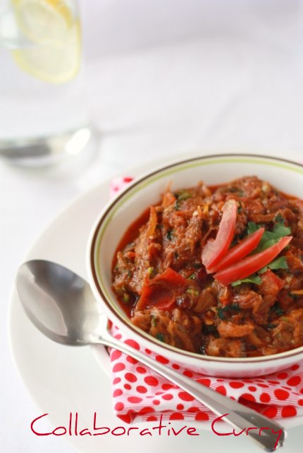 Hope you enjoy baingan bharta a scrumptious mix of egg plant in spices