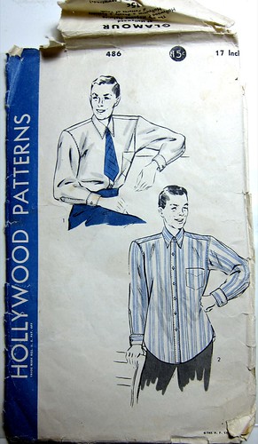 Vintage Hollywood Patterns 486 Men's Shirt