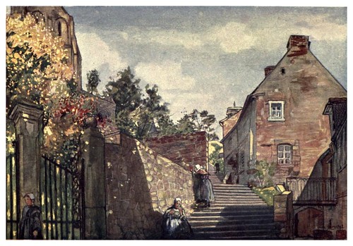 003- Camino de la Abadia del Monte San Michel-Normandy-1905- Ilustrado por Nico Jugman