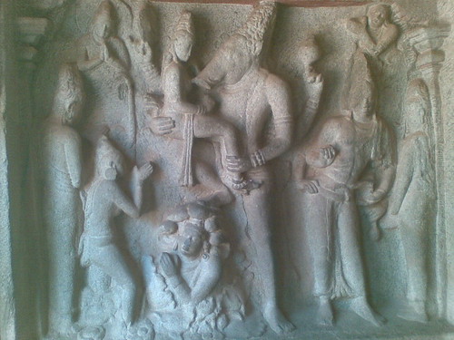 Varaha Panel, Varaha Mandapam, Mamallapuram