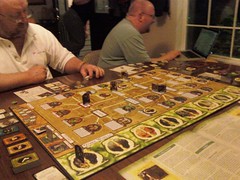 Game night with Arkham Horror.