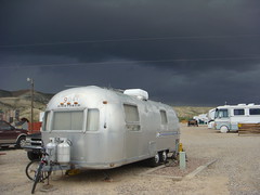 Storm at Rock Springs Wyoming KOA