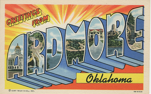 POSTCARD: Greetings from Ardmore (Front)