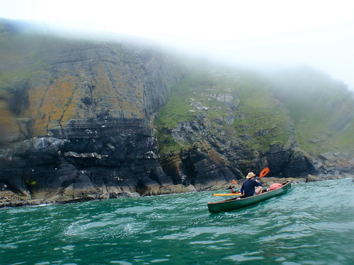 Sea kayaking in Wales
