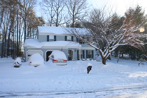 12/20 Our house from across the street.