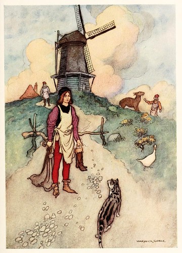 019-El gato con botas-The fairy book  the best popular fairy stories -Goble Warwick 1913