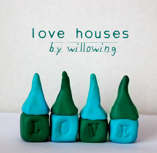 little clay love houses
