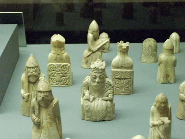 The British Museum- The Lewis Chessmen by stuartpaterson