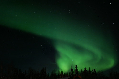  フリー画像| 自然風景| 空の風景| 夜空の風景| オーロラ| 緑色/グリーン| カナダ風景|     フリー素材| 