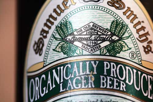organic beer... booyah